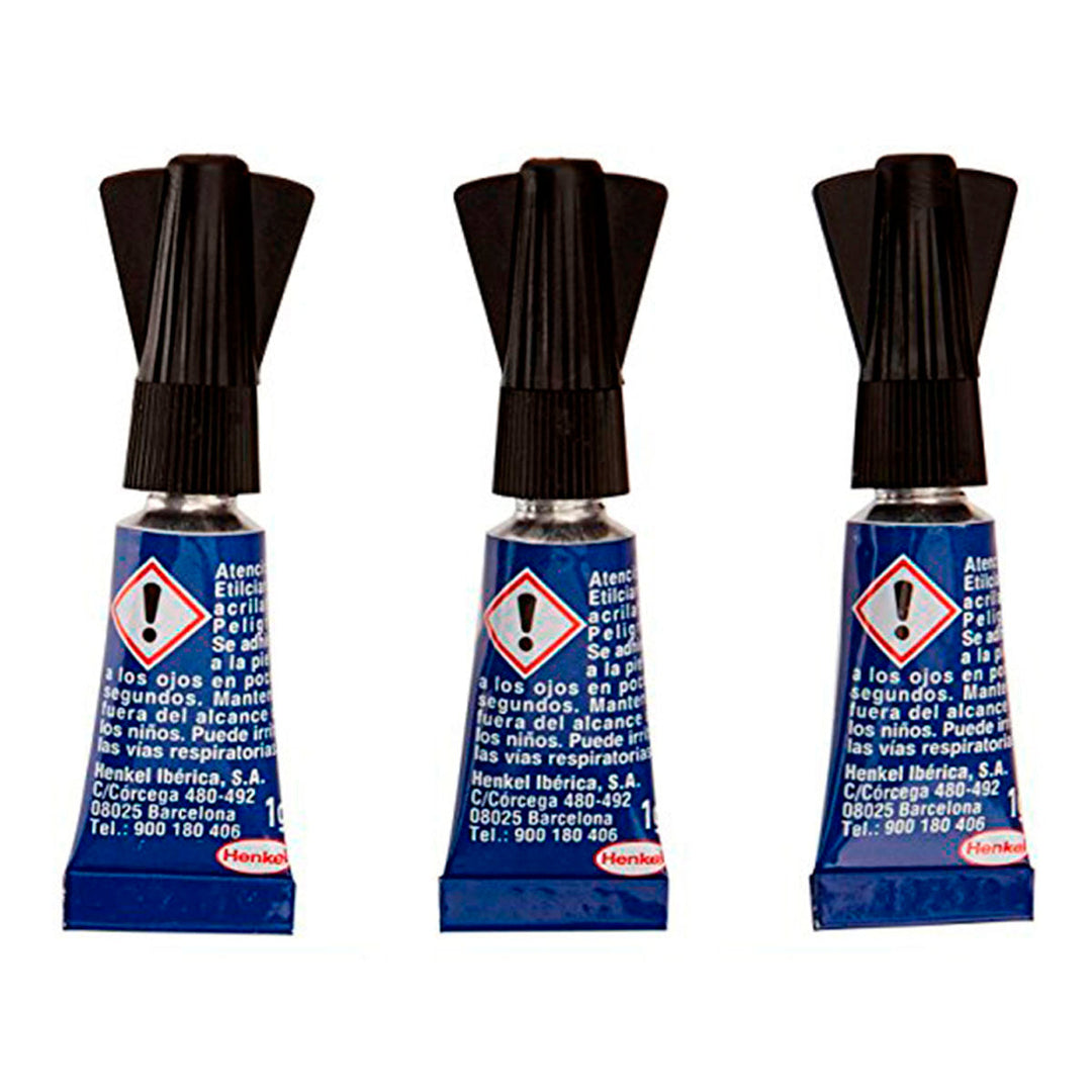 LOCTITTE - Blister Pegamento Loctite Super Glue-3 3 x 1g Monodosis