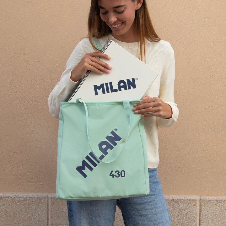 MILAN - Bolso Shopper Multiusos Lunchbag 7.5L Colección 430 since 1918. Verde