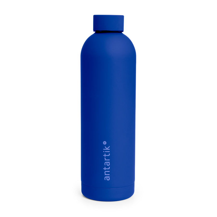 ANTARTIK - Botella Térmica Reutilizable de 0.75L en Acero Inoxidable. Azul Oscuro