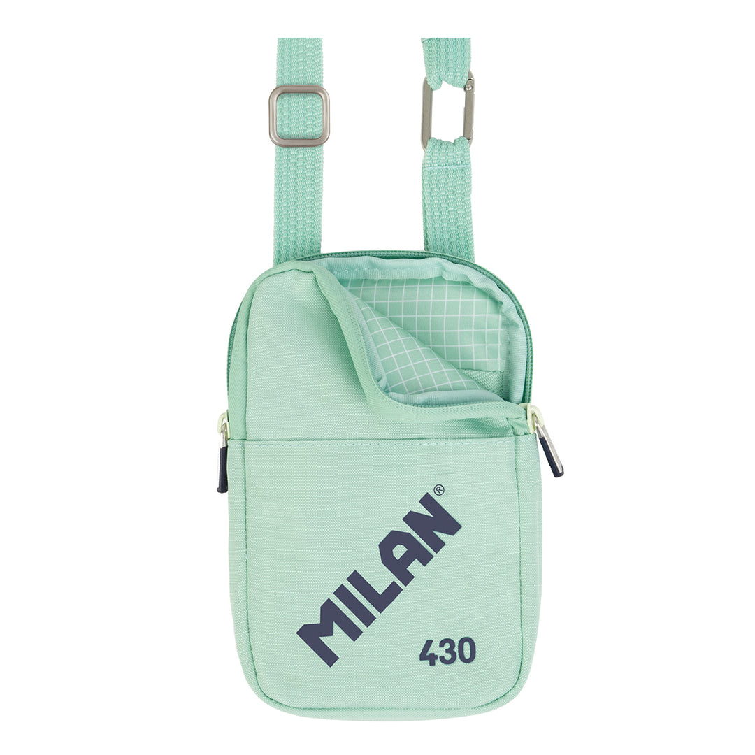 MILAN - Bolso Pequeño Bandolera Multiusos Colección 430 since 1918. Verde