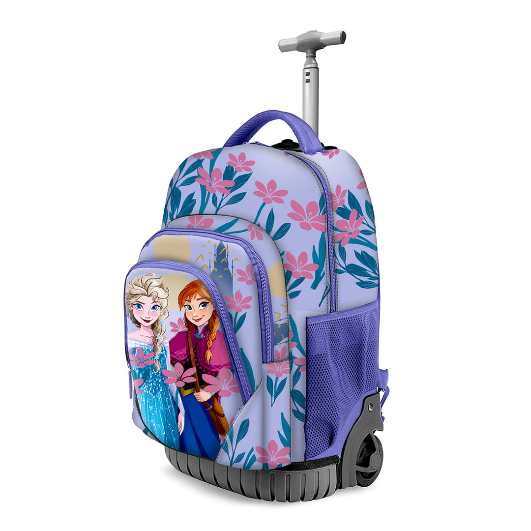 KARACTERMANIA - Disney Frozen 2 Dear Mochila Escolar con Ruedas Trolley GTS FAN