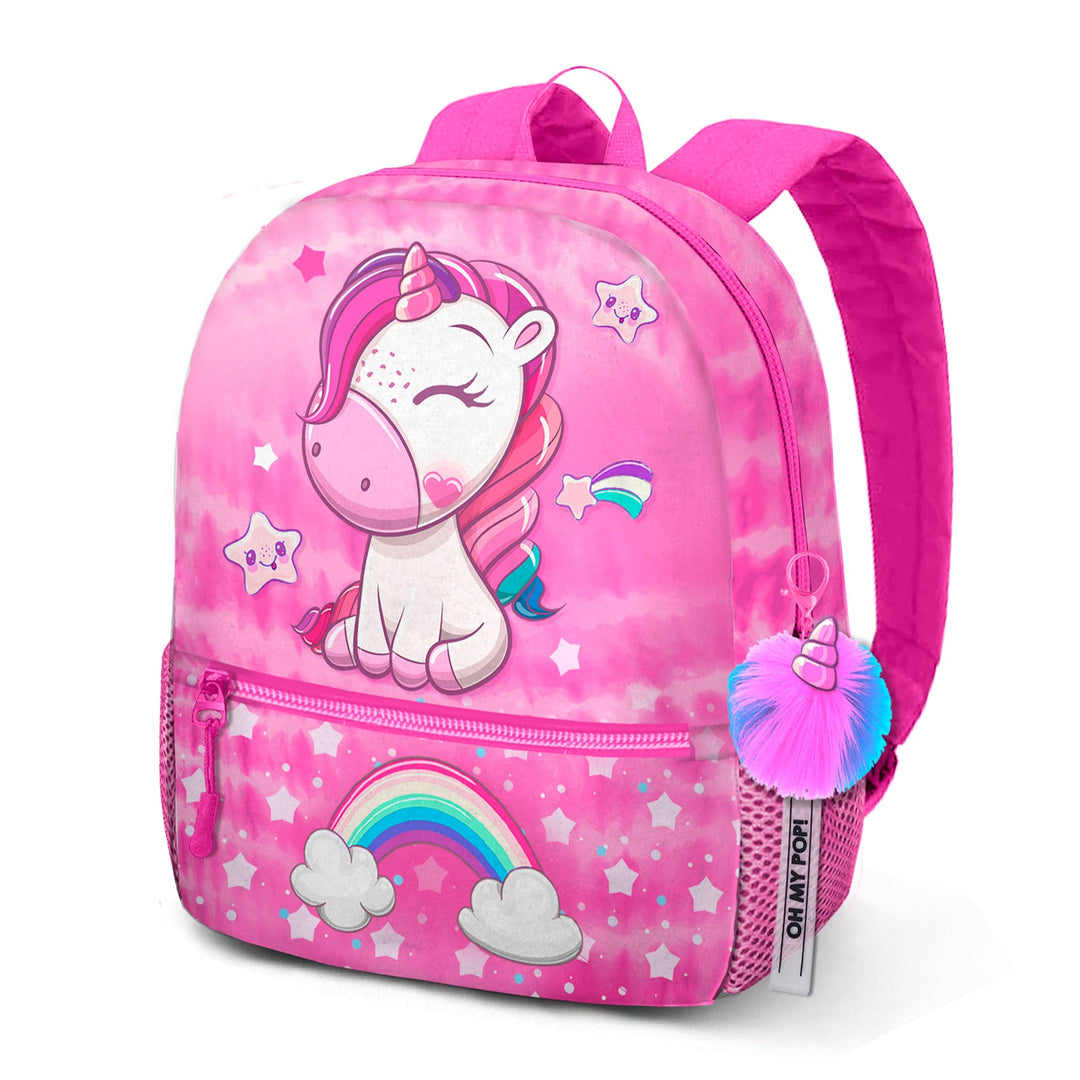 OH MY POP! Daydream - Mochila Sweet Escolar Pequeña 9.5L Impermeable. Rosa