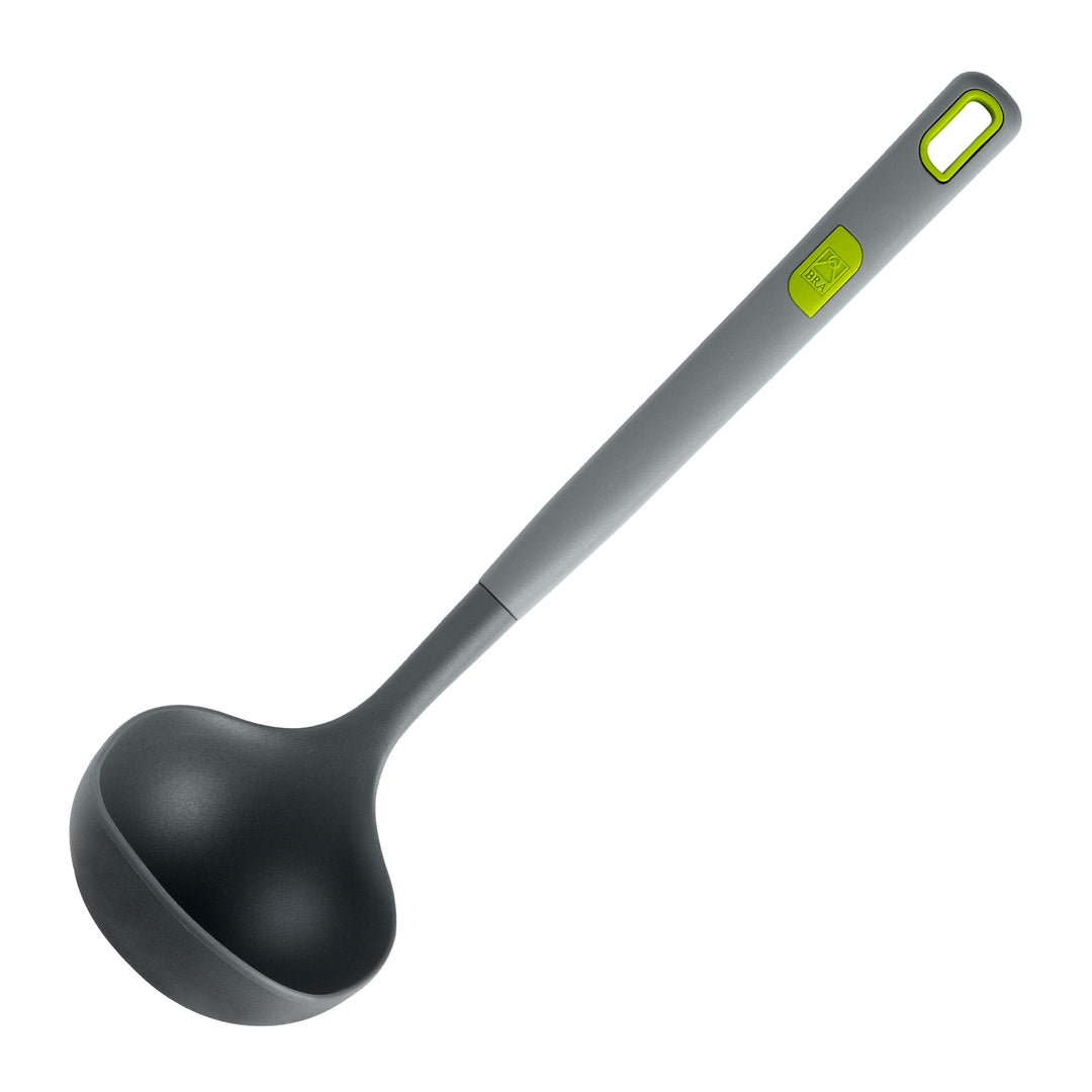 BRA Life - Juego de 4 Utensilios Cocina de Silicona con Mango de Nylon de Materiales Reciclados