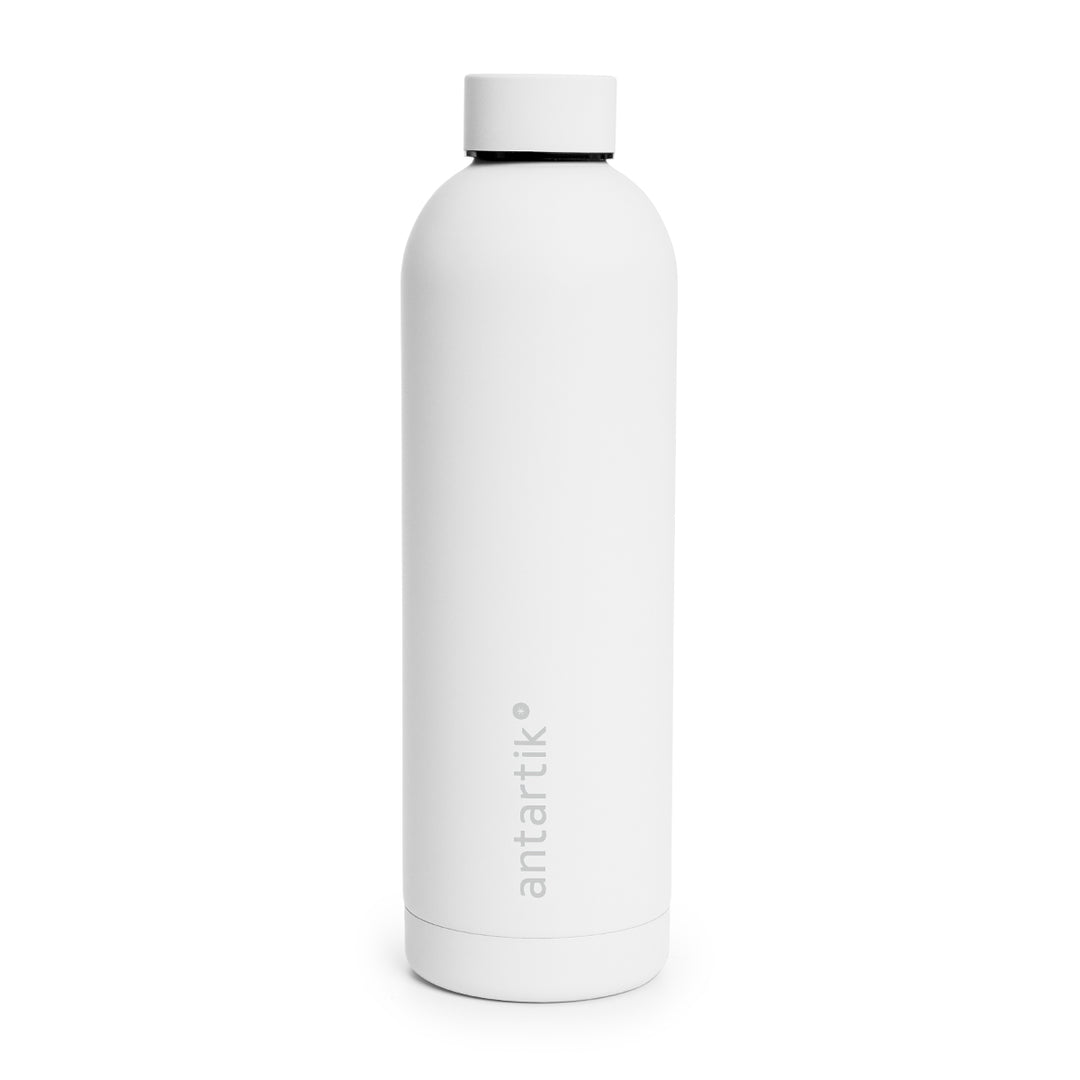 ANTARTIK - Botella Térmica Reutilizable de 0.75L en Acero Inoxidable. Blanco