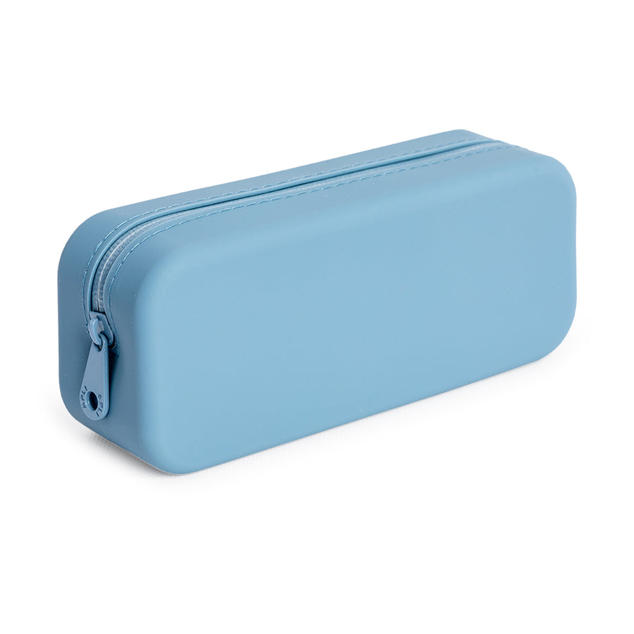 APLI - Estuche Escolar Portatodo Apli UP North Silicona. Azul rey