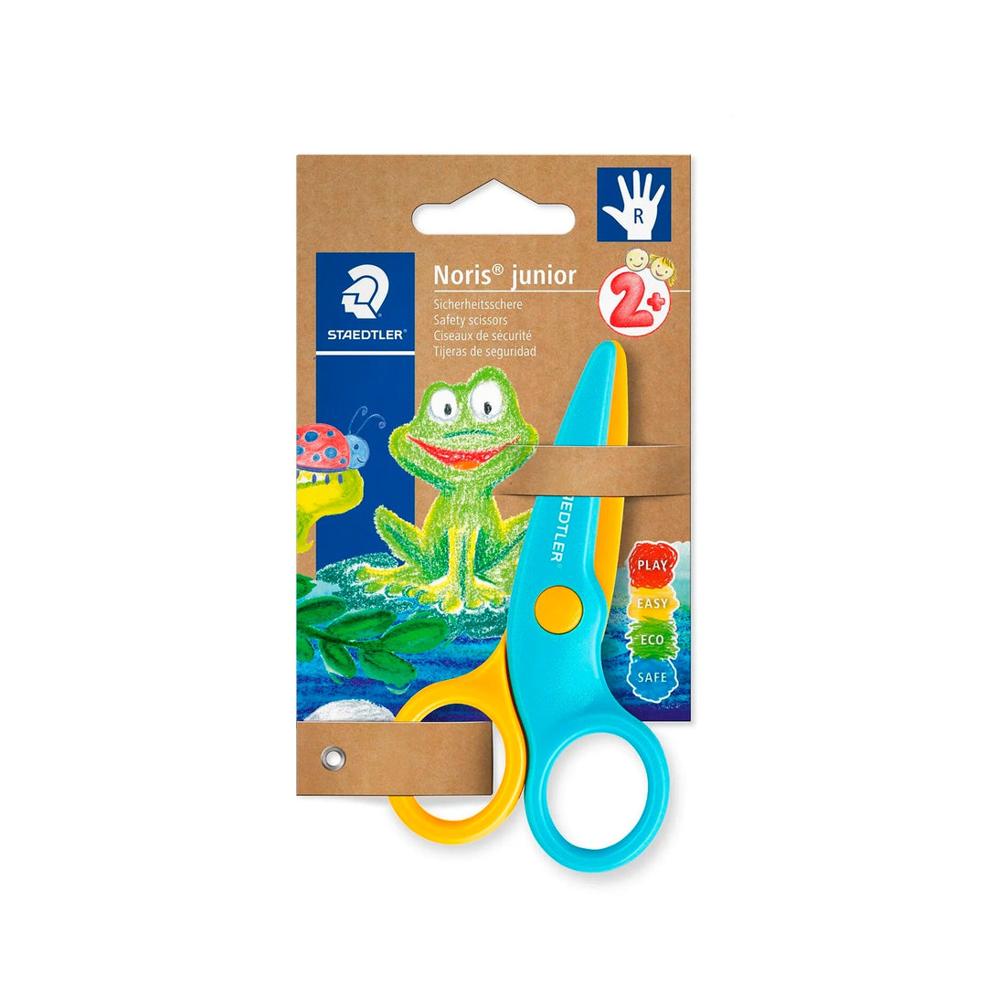 STAEDTLER Noris Junior - Tijeras de Seguridad para Bebés Bordes Redondeados. Diestros