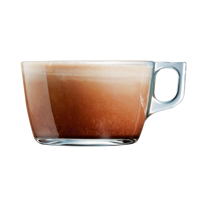 Luminarc Nuevo - Taza de Desayuno Grande de 50 cl en Vidrio Templado Extra Resistente