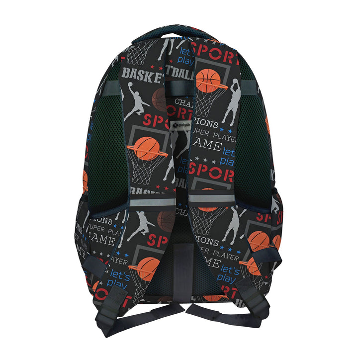 Grafoplás - Mochila Escolar 3 Cremalleras con Divisor para Portátil. Adaptable Carrito. Basket