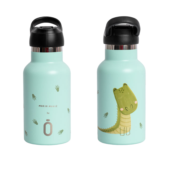 Runbott Marta Munté - Botella Térmica Infantil de 0.35L con Interior Cerámico. Alligator