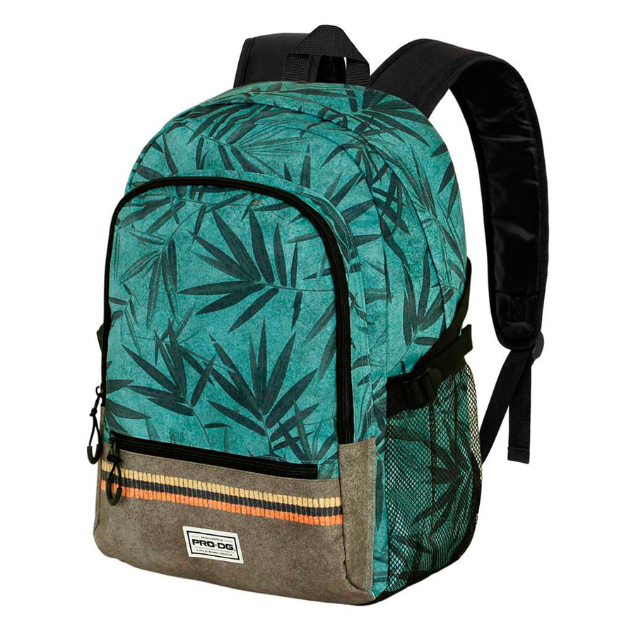 PRODG Bamboo - Mochila Urbana con 1 Compartimento y 2 Bolsillos Frontales. Verde