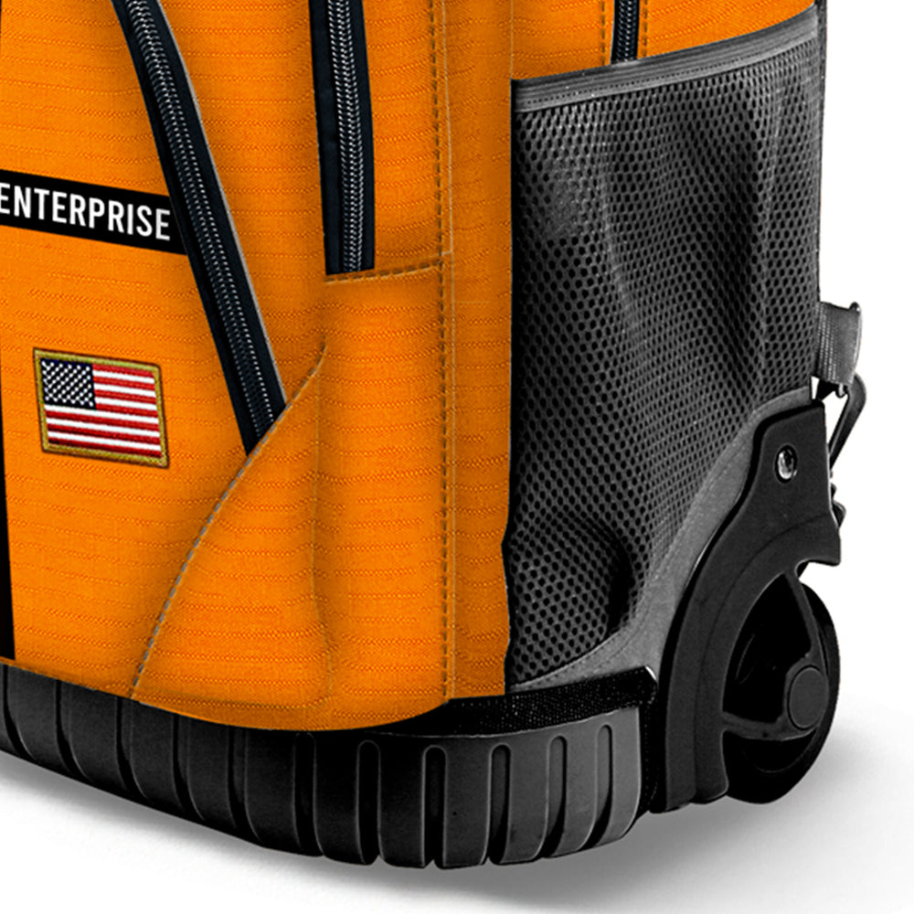 KARACTERMANIA -  NASA Lines Mochila Escolar con Ruedas Trolley GTS Fan