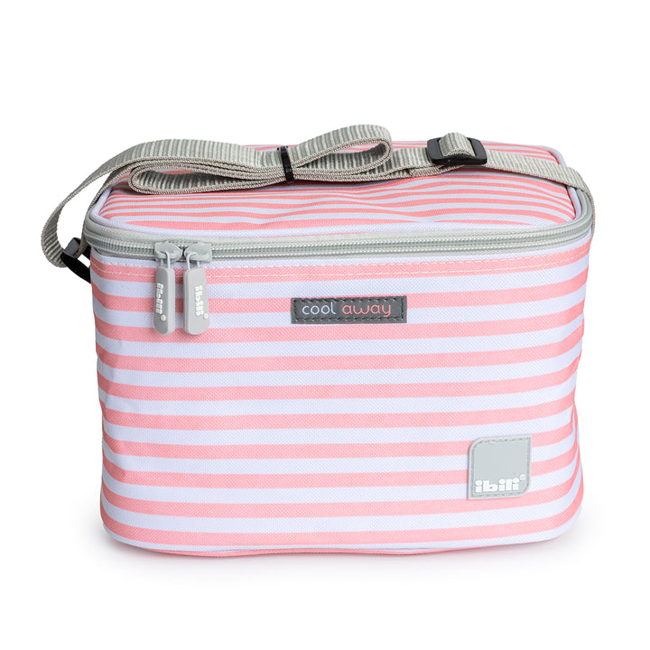 IBILI Biarritz - Kit Bolsa Isotérmica Tricapa 5L y Recipientes de Acero Etern de 820 y 480 ml