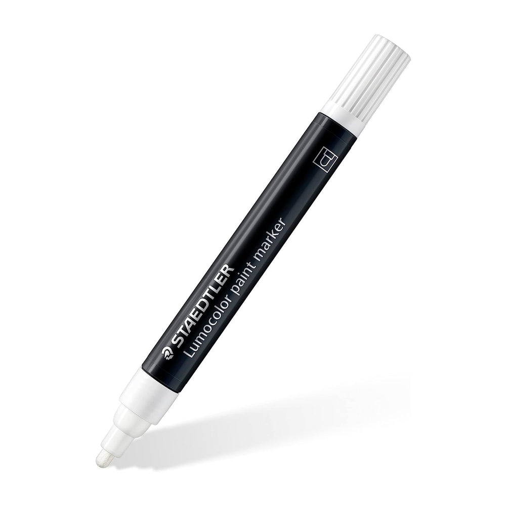 STAEDTLER Lumocolor - Set de 6 Rotuladores Marcadores con Tinta Acrílica