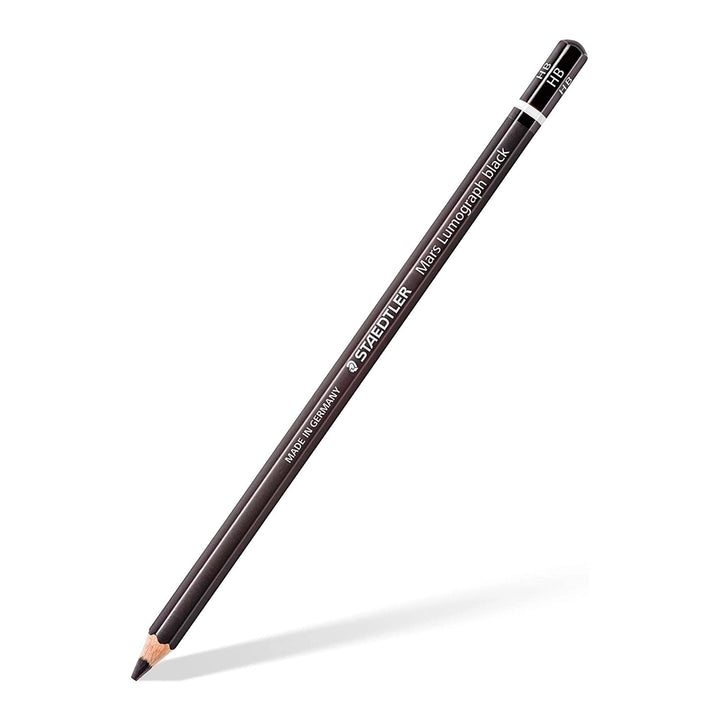 STAEDTLER Mars Lumograph - Caja de 12 Lápices de Dibujo Premium de Dureza B