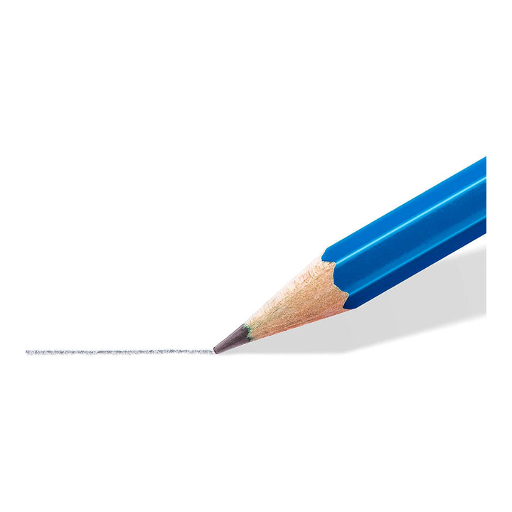 STAEDTLER Mars Lumograph - Estuche Metálico con 6 Lápices de Dibujo Premium