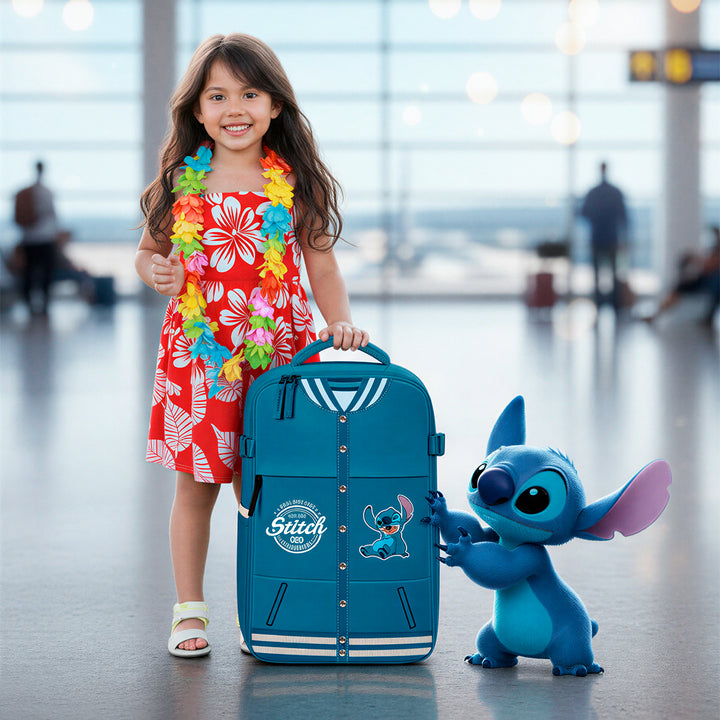 MERCURY Varsity - Mochila de Cabina Bajo Asiento Avión. Ligera e Impermeable. Lilo y Stitch