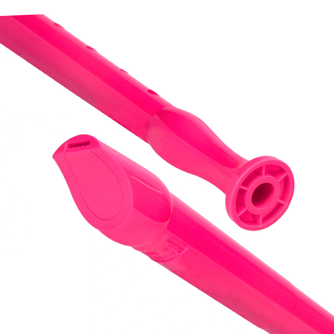 HOHNER Melody - Flauta Escolar Soprano Dulce con Funda y Varilla de Limpieza. Rosa