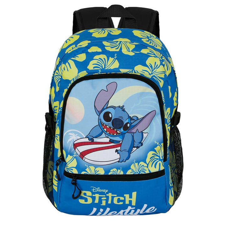 KARACTERMANIA - Disney Lilo y Stitch Kiss Mochila Fight FAN 2.2. Azul