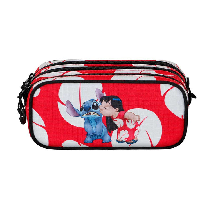 KARACTERMANIA - Disney Lilo y Stitch Kiss Estuche Portatodo Trick FAN 2.2. Rojo