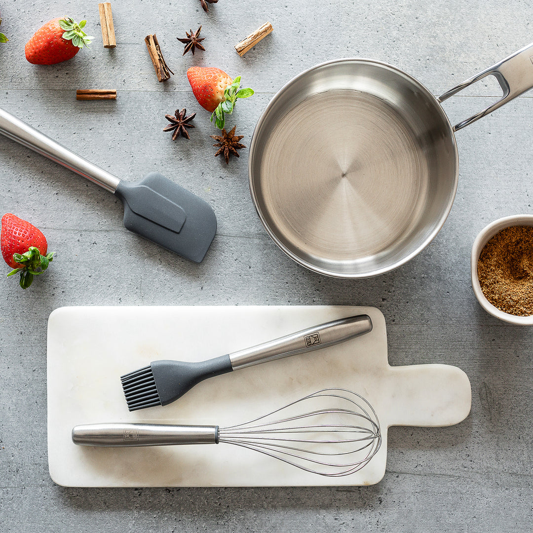 BRA Signature - Lengua de Cocina en Silicona con Mango en Acero Inoxidable