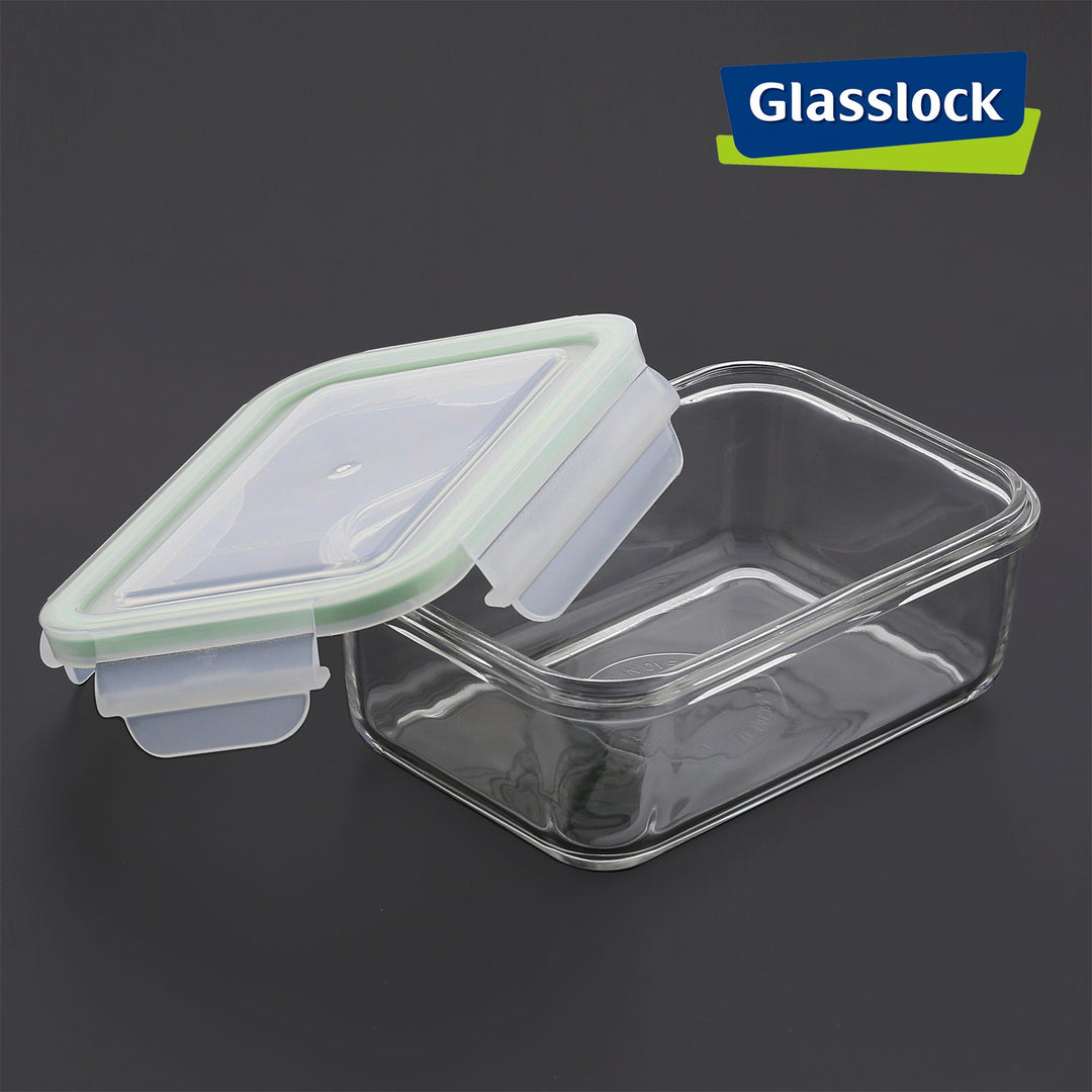 Contenedor Hermético Glasslock Classic Cuadrado 1.2L