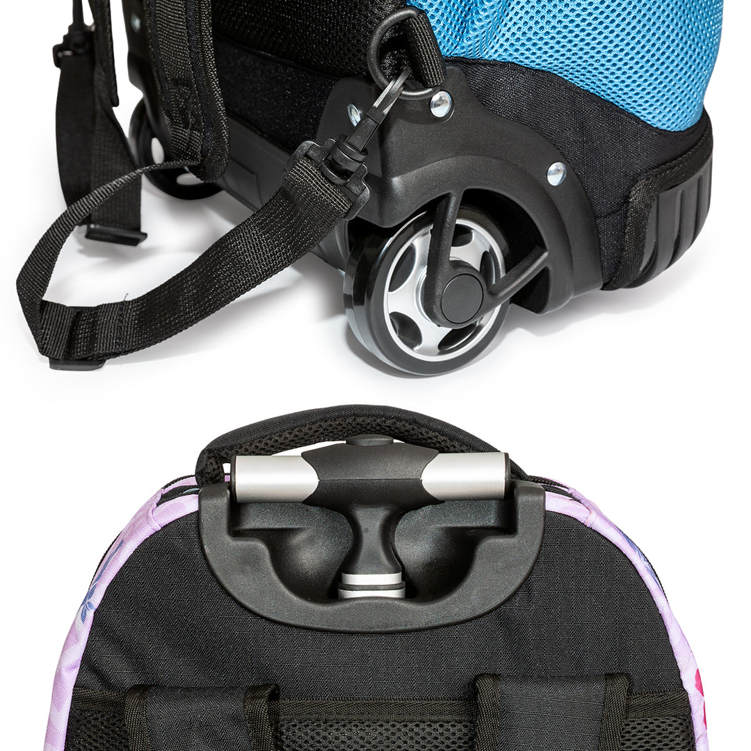 KARACTERMANIA -  NASA Spaceship Mochila Escolar con Ruedas Trolley GTS Fan