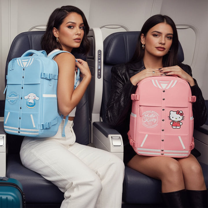 MERCURY Varsity - Mochila de Cabina Bajo Asiento Avión. Ligera e Impermeable. Hello Kitty