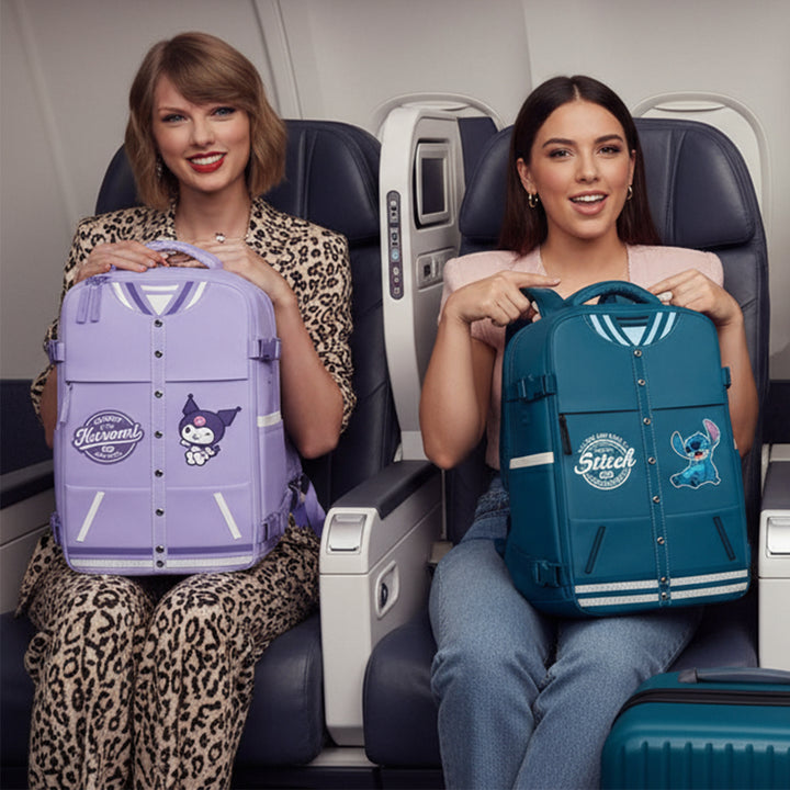 MERCURY Varsity - Mochila de Cabina Bajo Asiento Avión. Ligera e Impermeable. Kuromi