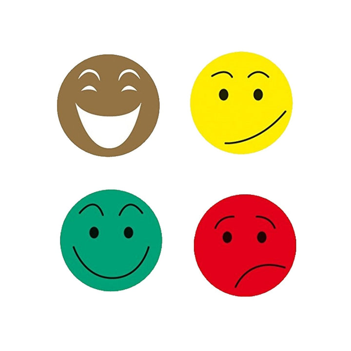 APLI - Gomets Autoadhesivo Multicolor, Modelo Smiley