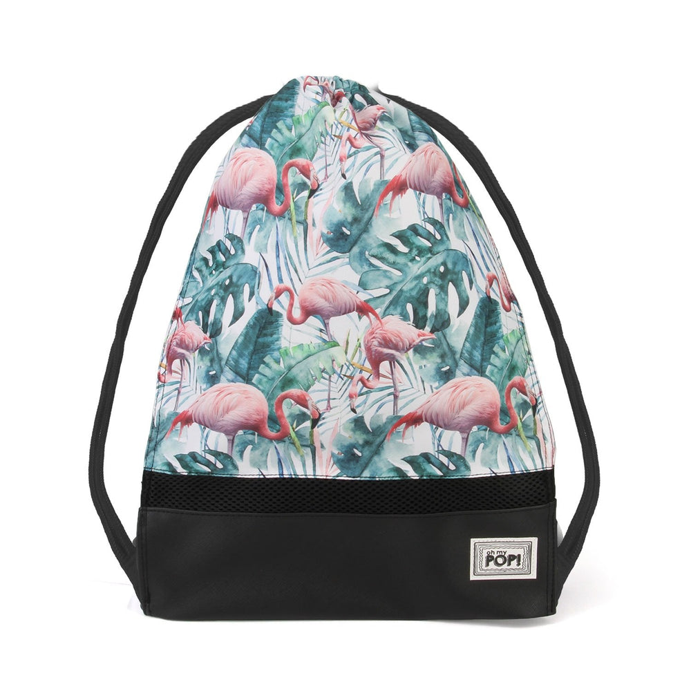Karactermania - OHMYPOP Mochila Saco de Cuerdas Storm Flamenco Tropical