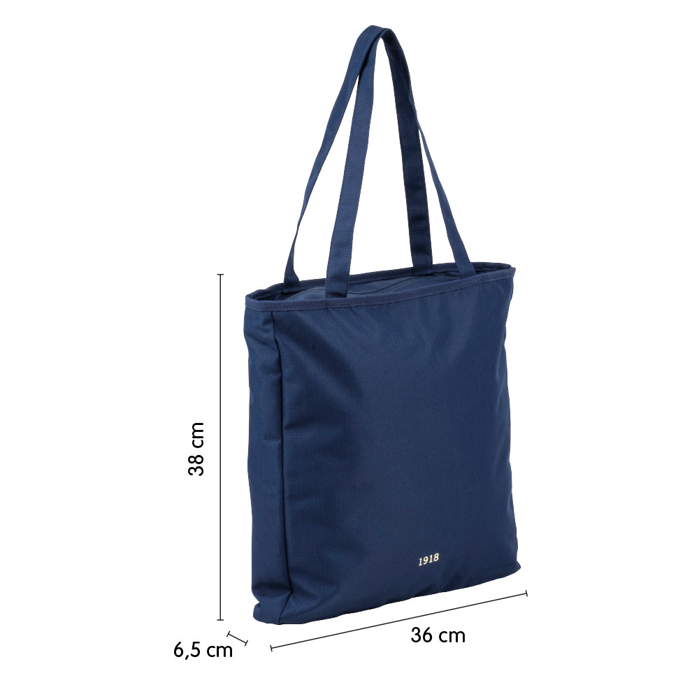 MILAN - Bolso Shopper Multiusos Lunchbag 7.5L Colección 430 since 1918. Azul