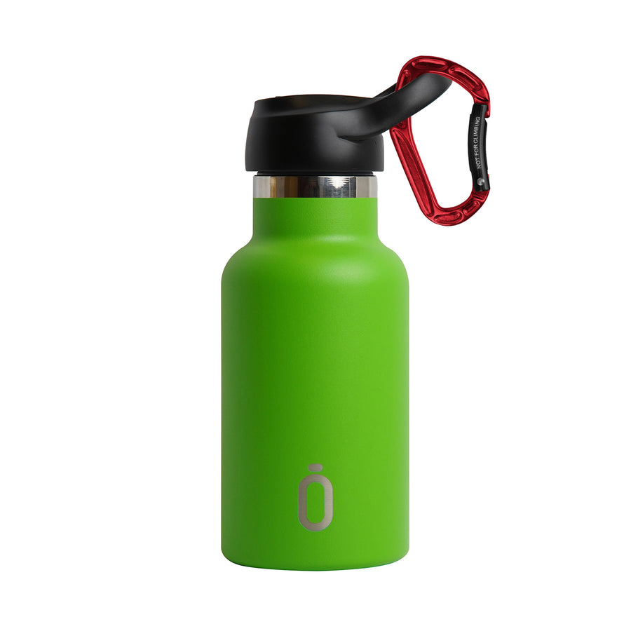 Runbott Sport - Botella Térmica Infantil de 0.35L Interior Cerámico. Tapón Deportivo. Verde.