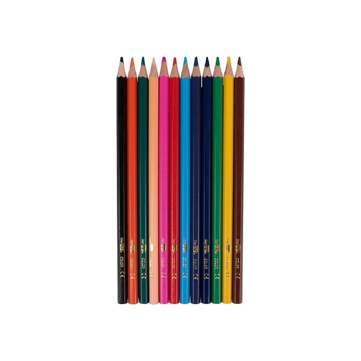 LIDERPAPEL - Lapices de Colores Liderpapel Caja de 12 Unidades Colores Surtidos.