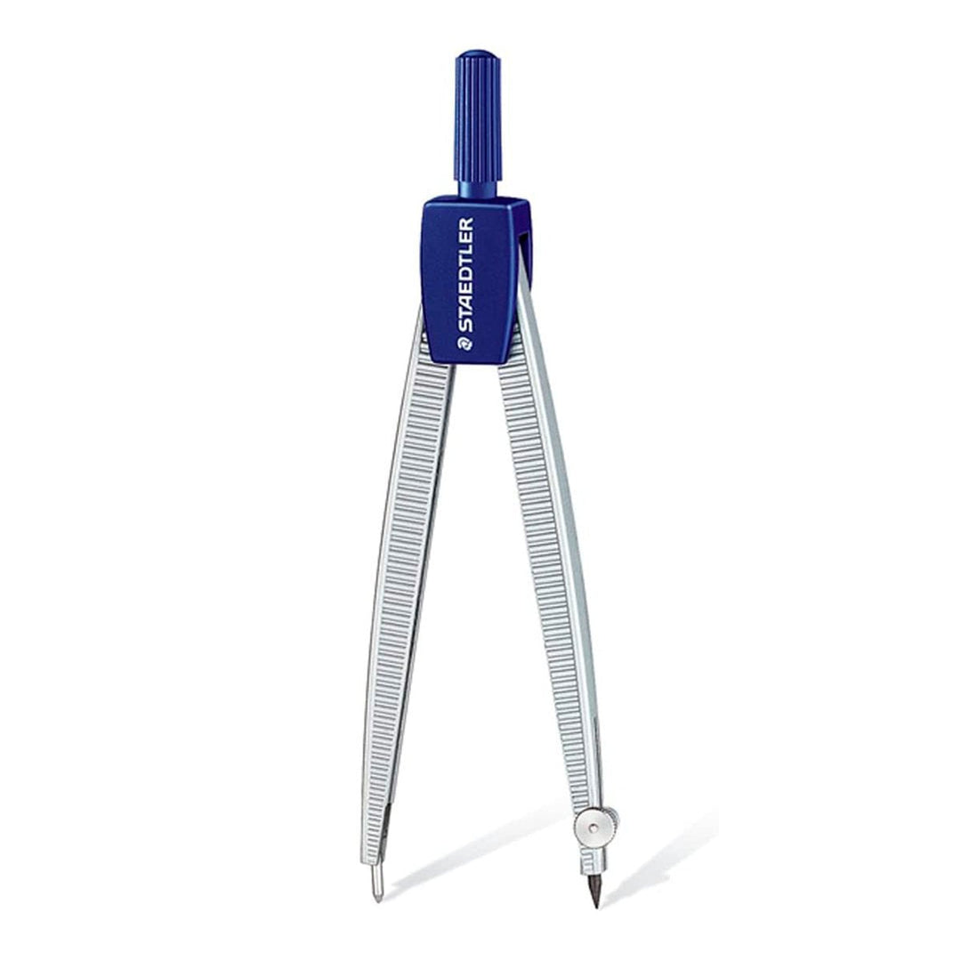 Staedtler 550 60 - Set Compás de Precisión con Tubo de Minas y Adaptador Universal