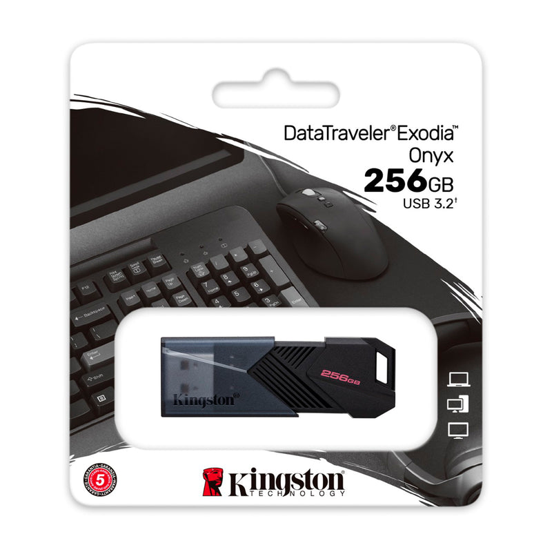 Kingston DTXON - Memoria Flash USB-C 3.2 DataTraveler 256GB Negro