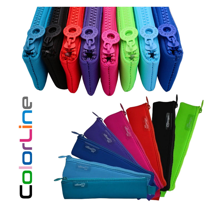 COLORLINE - Estuche Portatodo Multiuso Mini en Neopreno. Azul Oscuro