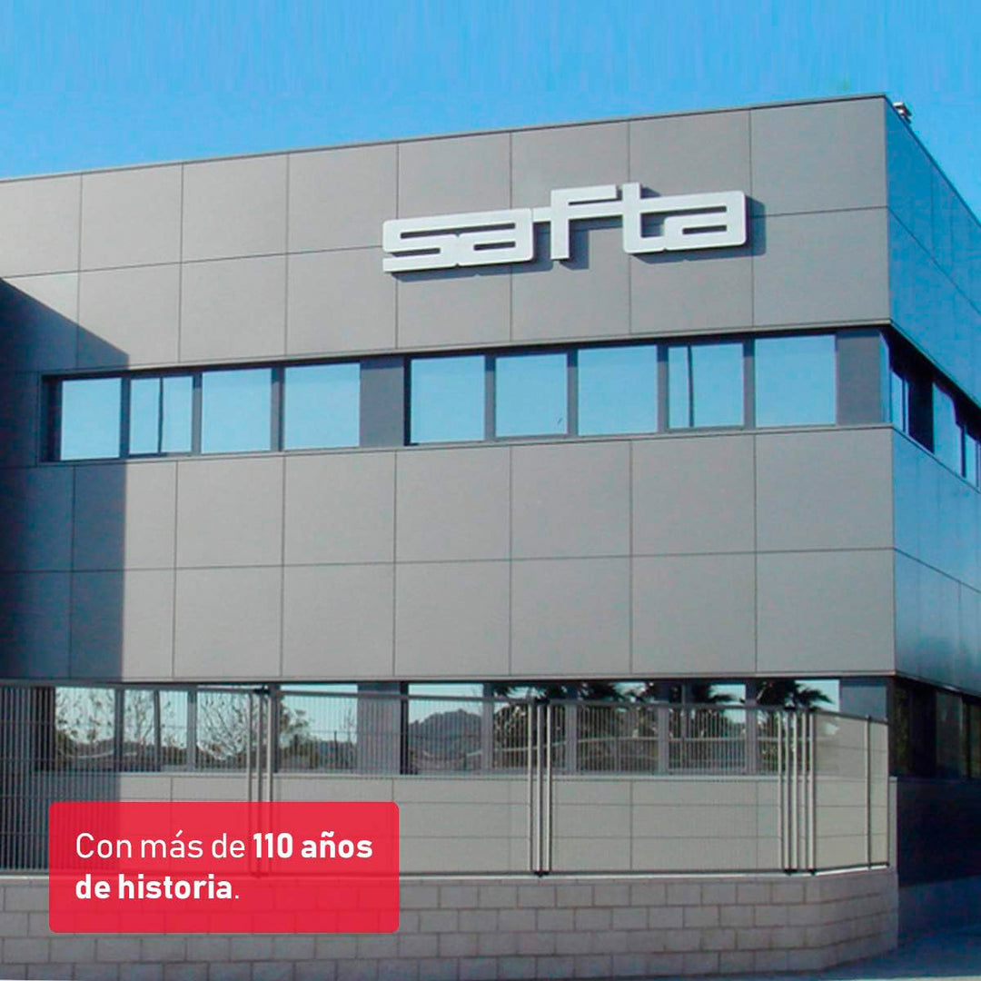 SAFTA - Carpeta A4 con 3 Solapas y Cierre de Goma, Modelo Blackfit8 Letters