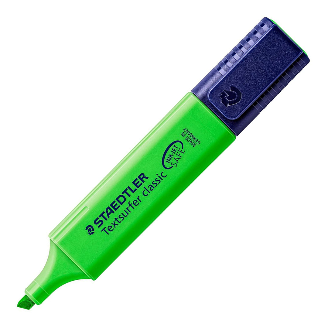 STAEDTLER - Set de 5 Marcadores Fluorescentes Textsurfer Classic 364 C. Verde