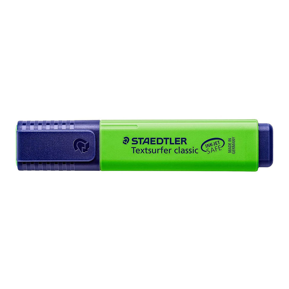 STAEDTLER 364-5 - Marcador Fluorescente Recargable Textsurfer Classic 364. Verde