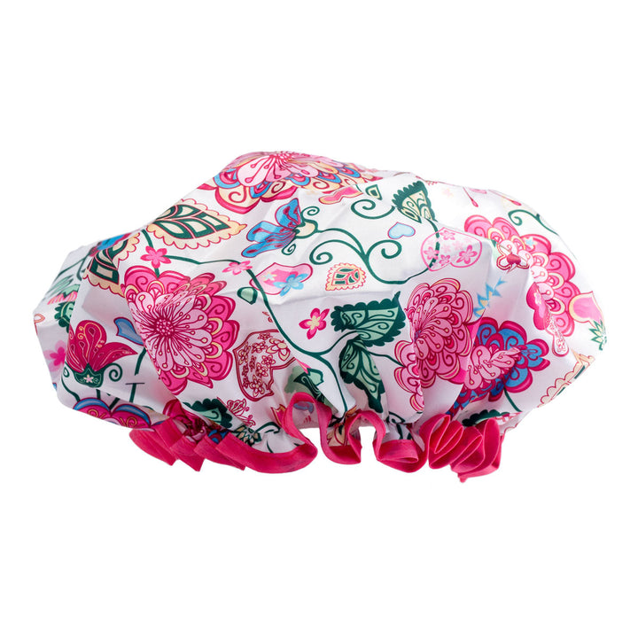 JAVIER Printemps - Gorro de Ducha Reutilizable e Impermeable