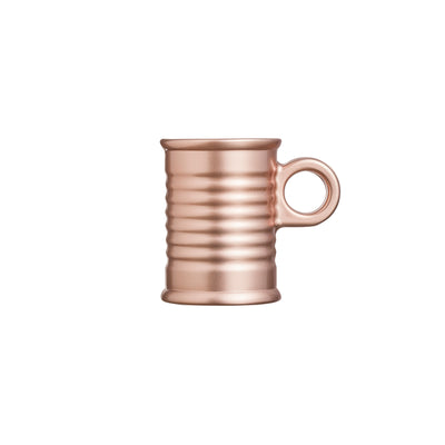LUMINARC Conserve Moi - Taza de Café de 9 cl en Vidrio Templado Metalizado. Copper