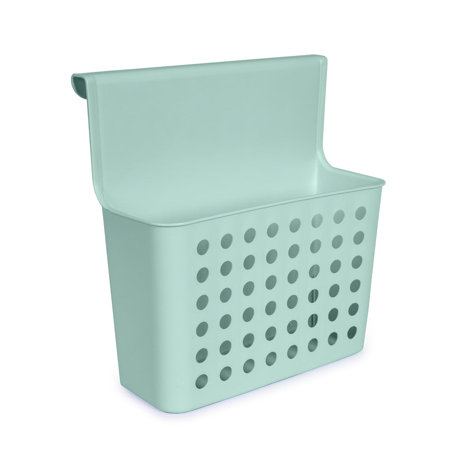 Plastic Forte - Cesta Colgante Balance para Puertas de Armarios. Ideal Cocina. Verde