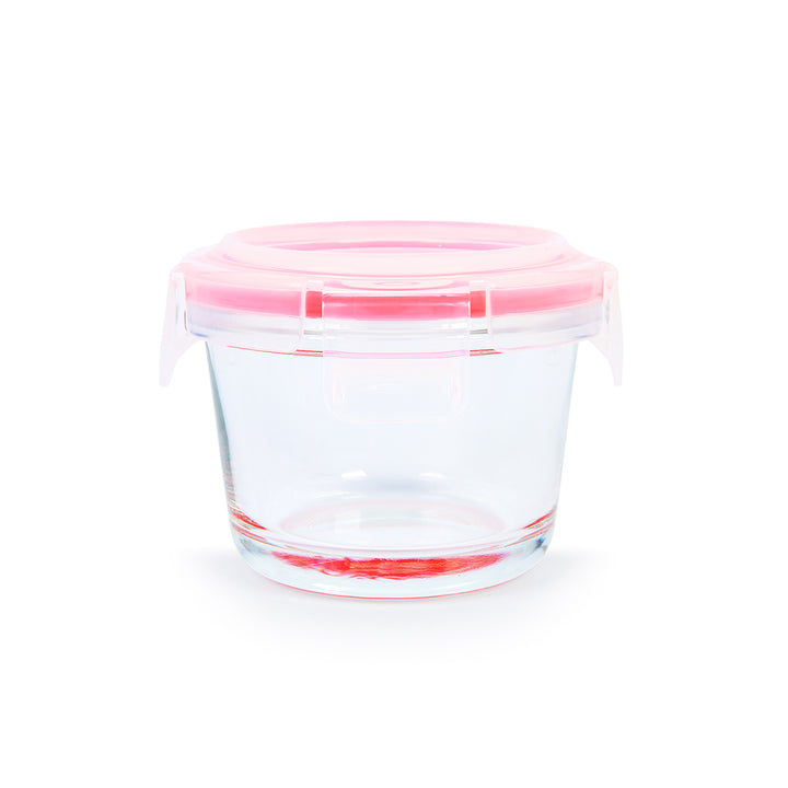 IBILI - Recipiente Redondo de 0.61L en Vidrio Borosilicato. Apto Horno