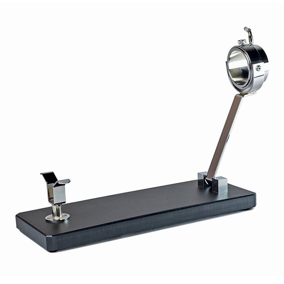 BELLO Mont Blanc - Soporte Jamonero Plegable en Fibra y Acero con Cabezal Giratorio. Blanco