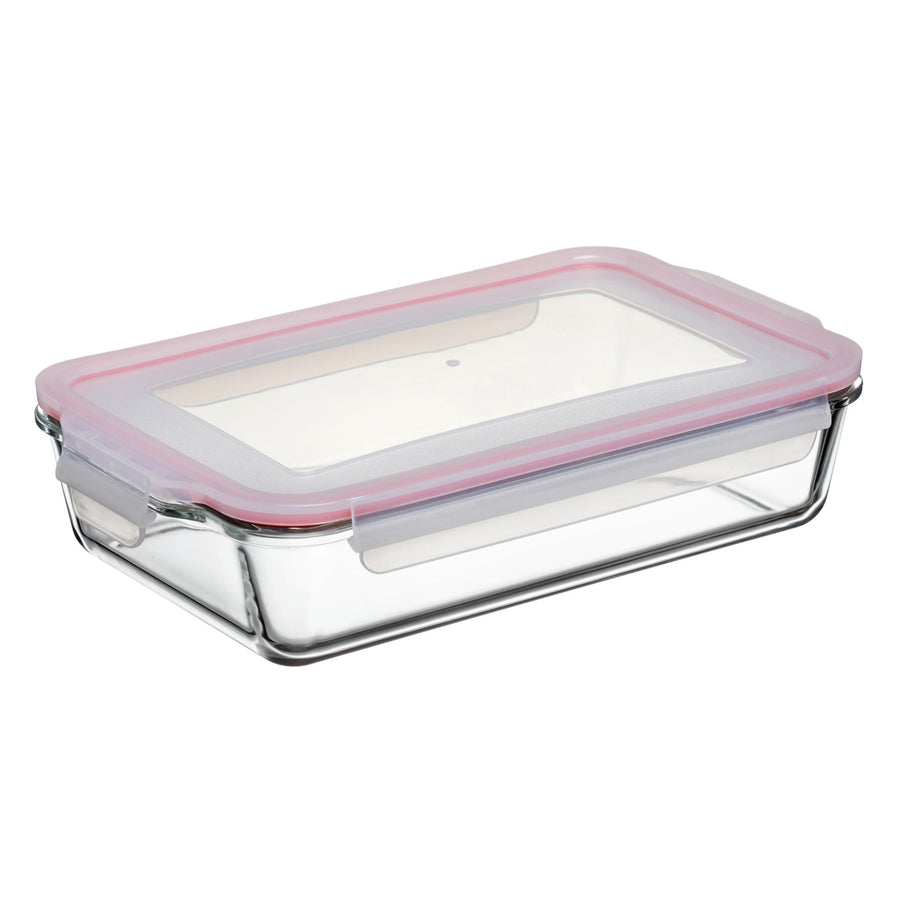 TATAY Cook & Eat - Recipiente Rectangular de 2.2L en Vidrio Borosilicato. Apto Horno