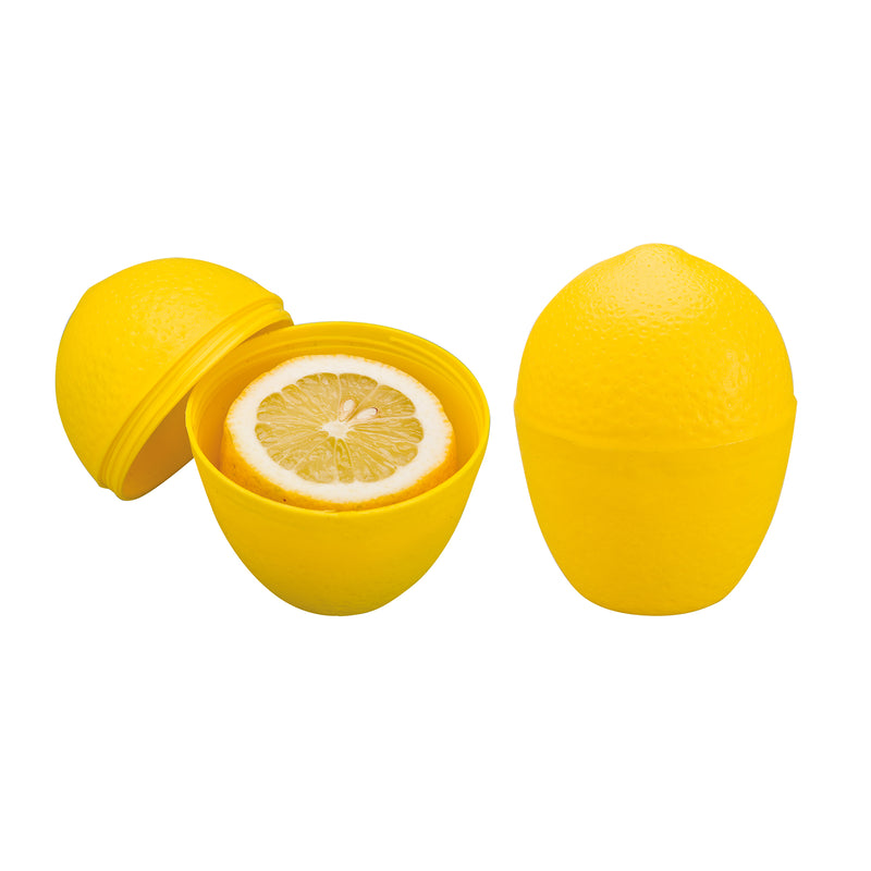 IBILI - Recipiente Guarda Limones en Plástico PP05. Amarillo