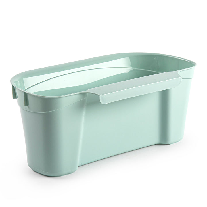 Plastic Forte - Lote de 2 Cestas Recogedoras para Cocina Multiusos Colgantes. Verde