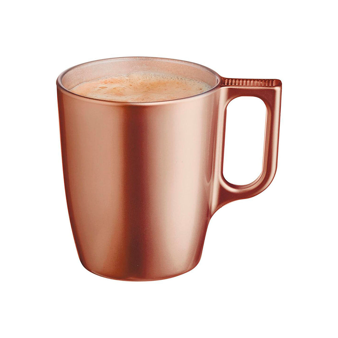 Luminarc Flashy - Taza de Desayuno de 25 cl en Vidrio Templado. Latte