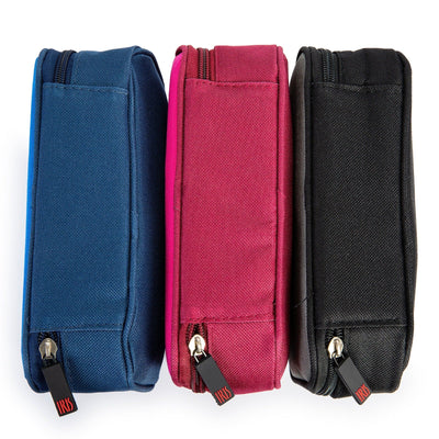 IRIS Fun - Porta Bocadillos Termoinsulado con Cierre de Cremallera, Negro