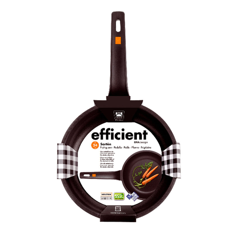 BRA Efficient - Sartén Antiadherente 22 cm. Apta Inducción